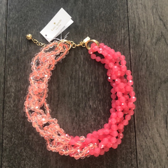 Kate Spade pink the bead goes on the necklace - Picture 6 of 9
